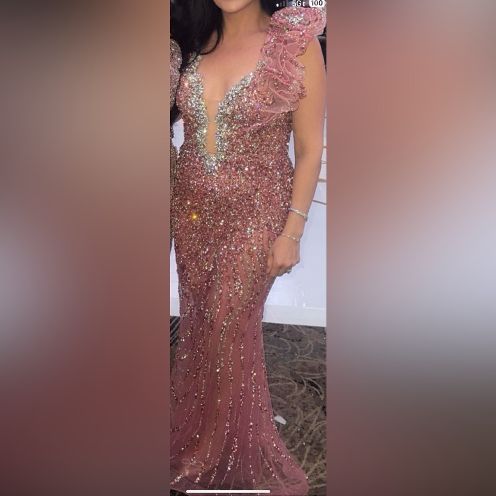 Custom-made Wedding Guest Gown